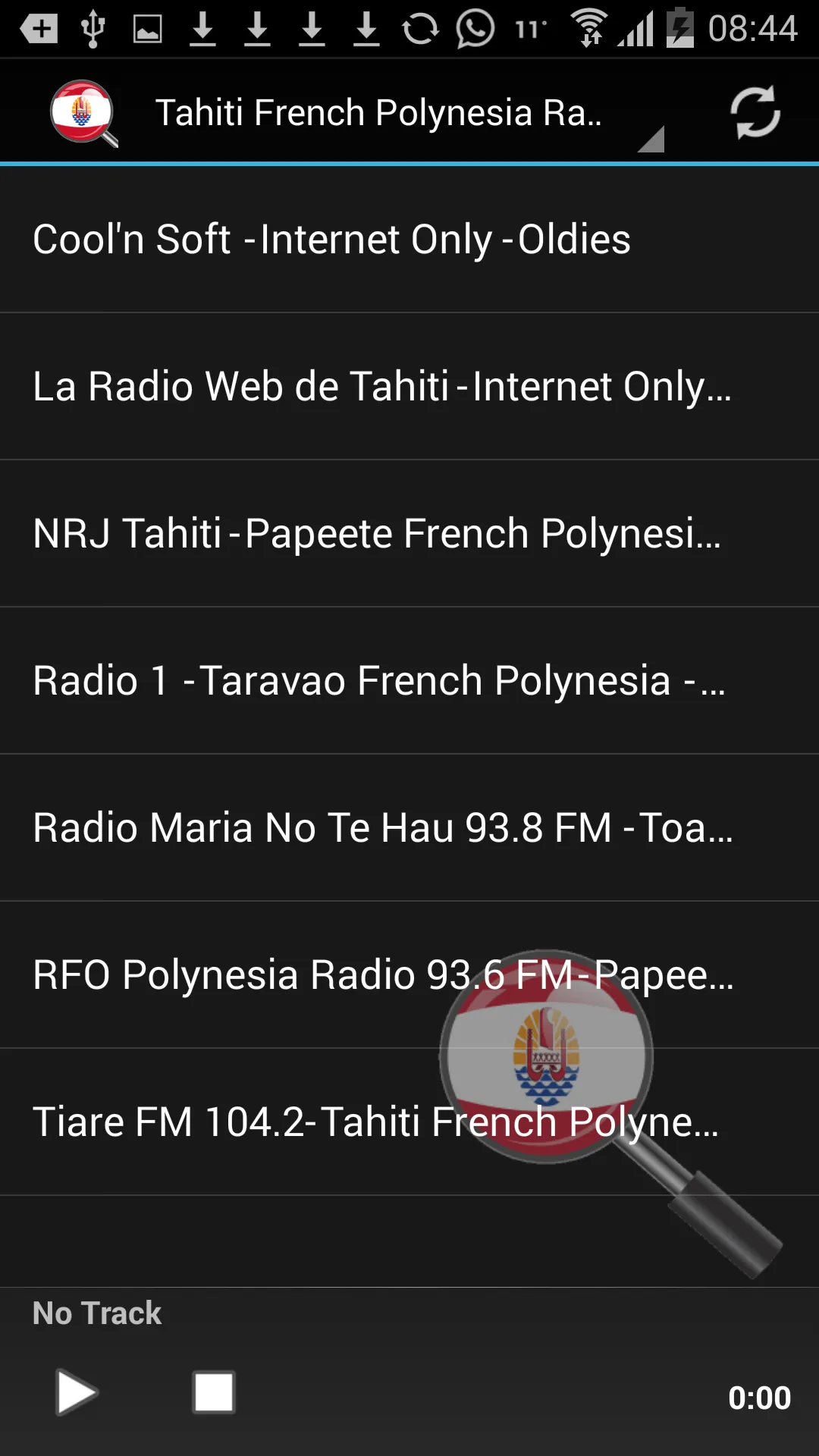 Tahiti French Polynesia Radio | Indus Appstore | Screenshot