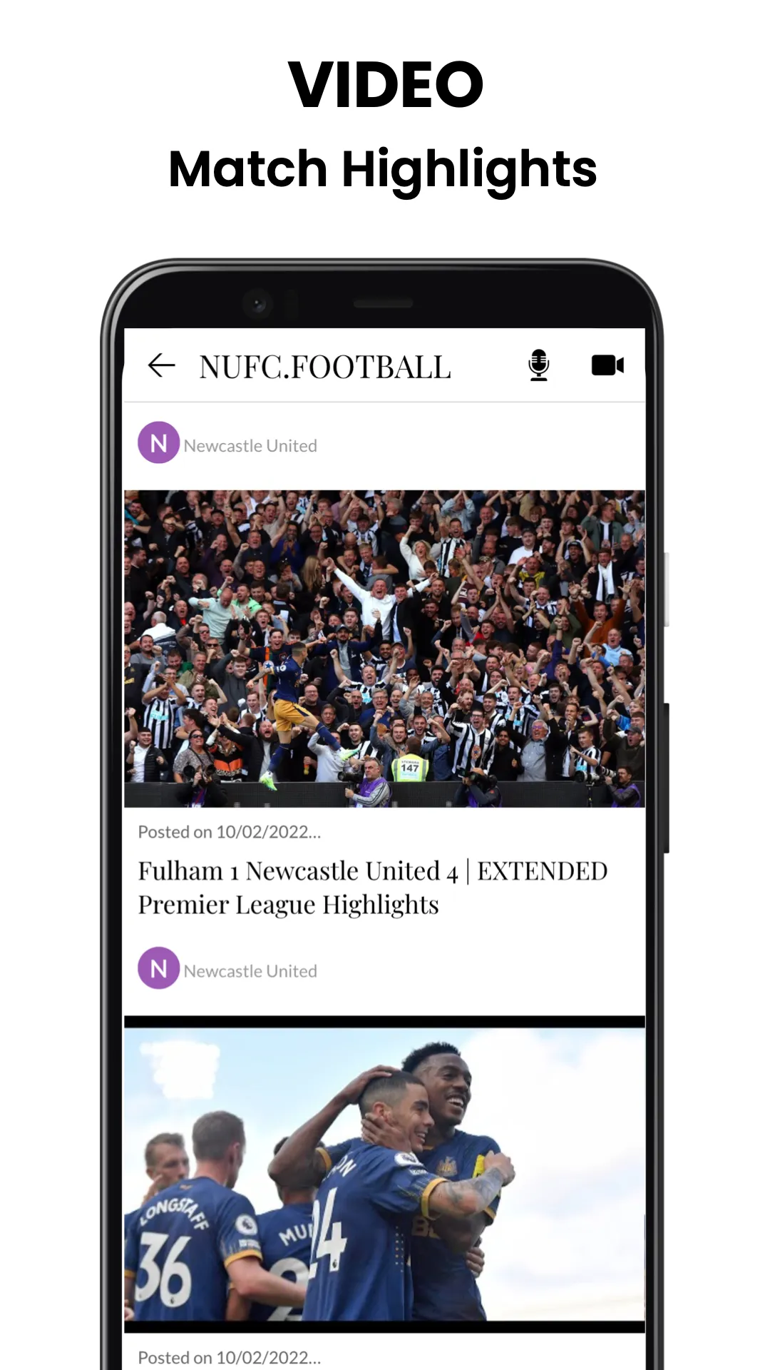 NUFC FANS APP Newcastle United | Indus Appstore | Screenshot