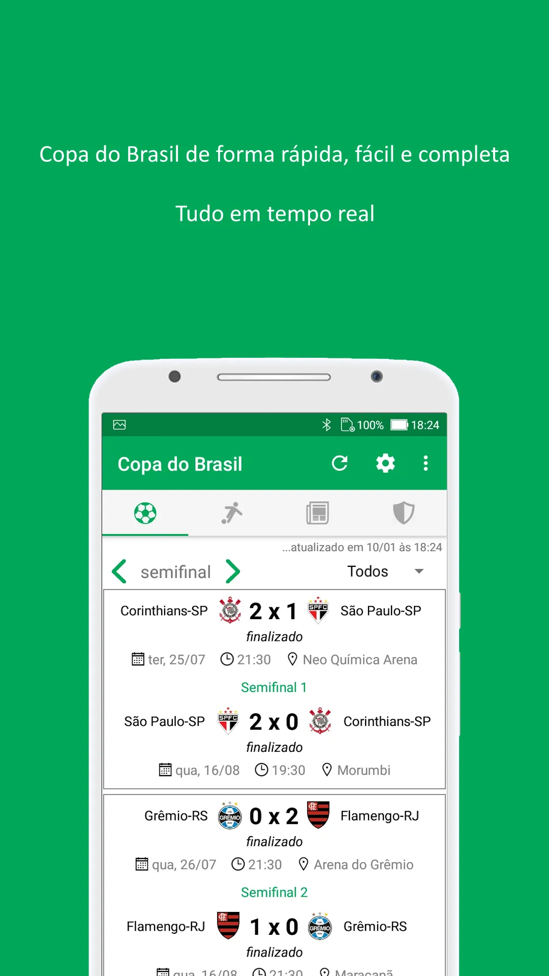 Copa do Brasil 2024 | Indus Appstore | Screenshot