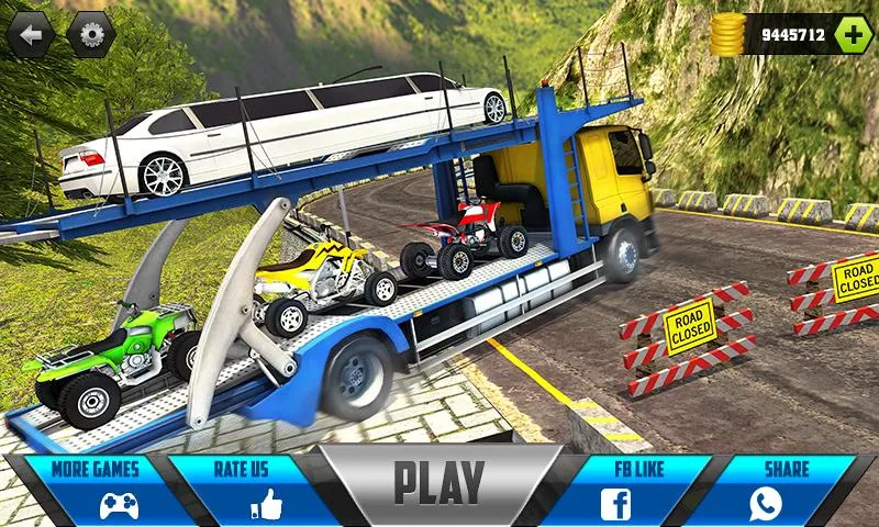 Car Transporter Cargo Truck | Indus Appstore | Screenshot