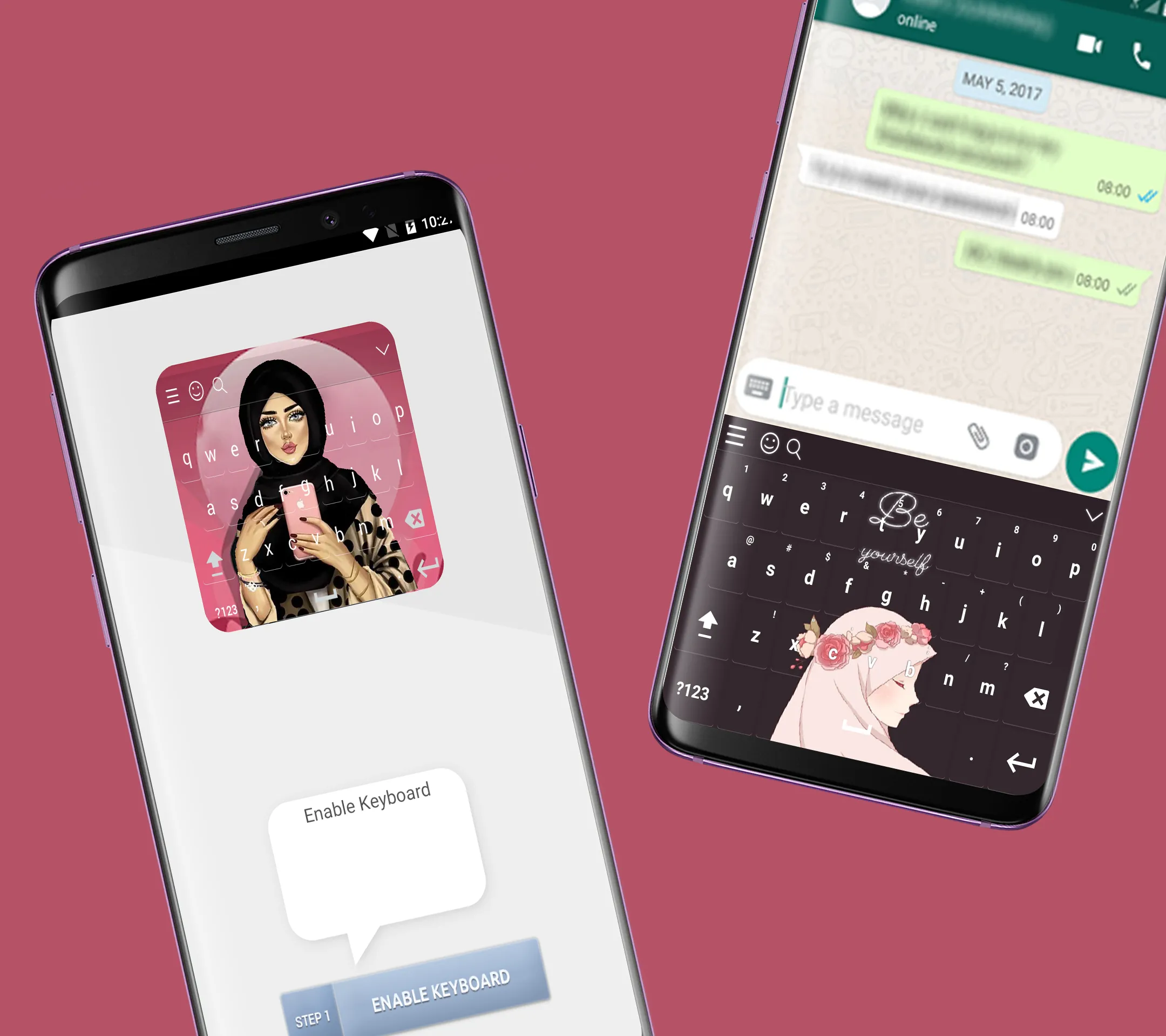 HIJAB Girl Keyboard : Muslimah | Indus Appstore | Screenshot