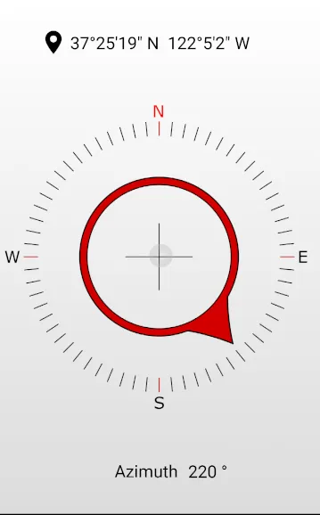 Simple Compass | Indus Appstore | Screenshot