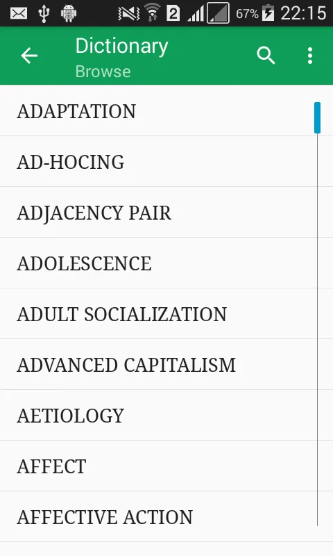 Sociology Dictionary Offline | Indus Appstore | Screenshot