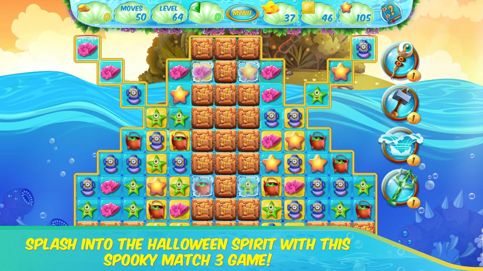 FishWitch Halloween | Indus Appstore | Screenshot