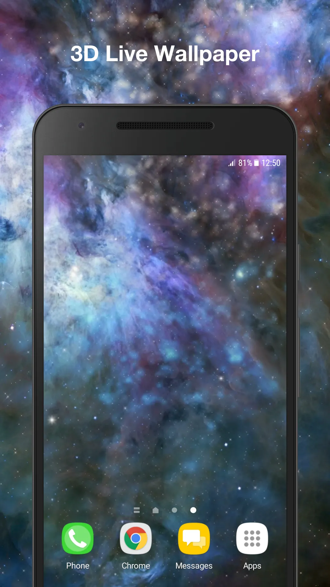 Ice Galaxy Live Wallpaper | Indus Appstore | Screenshot