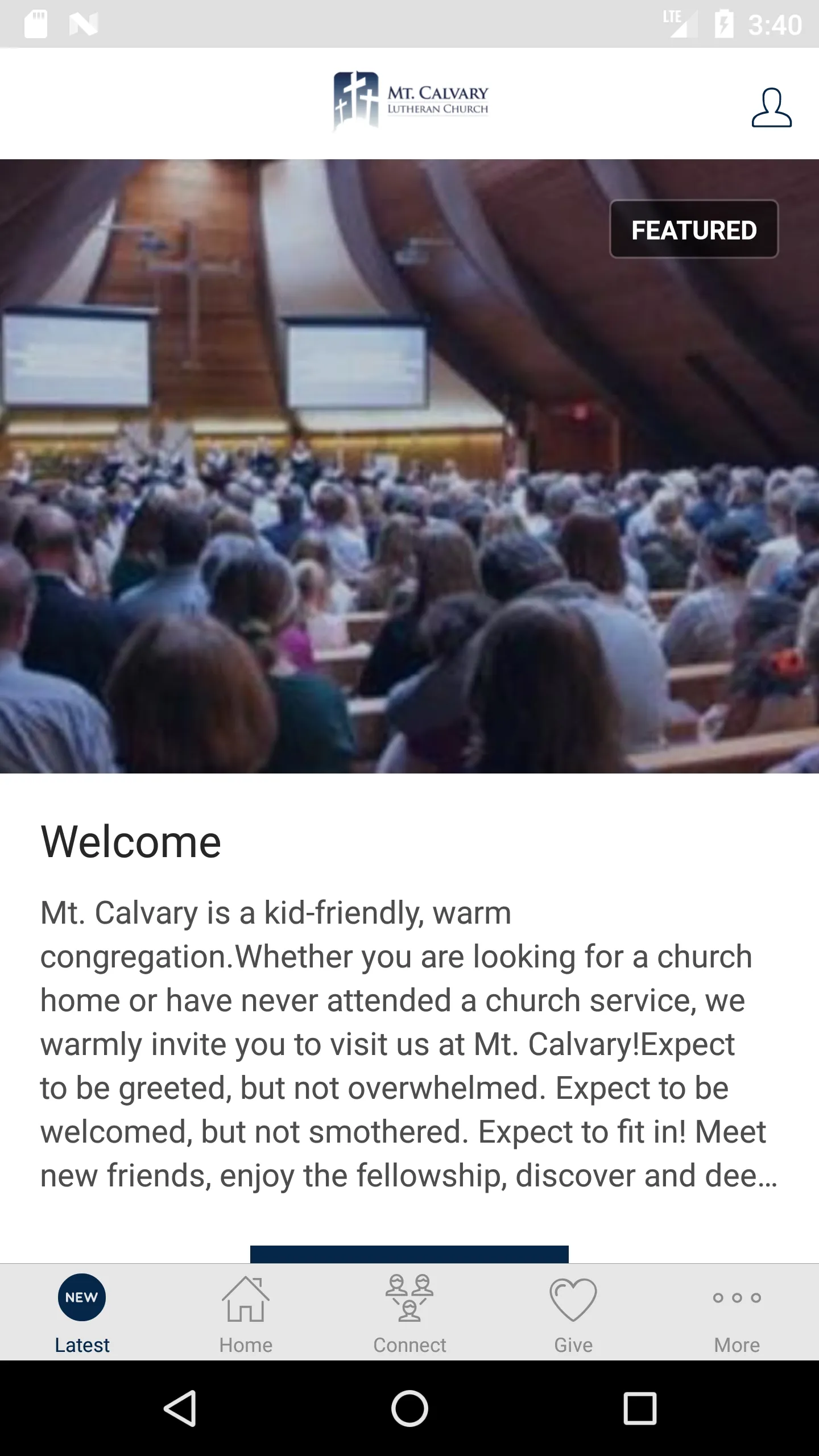 Mt. Calvary Lutheran Church | Indus Appstore | Screenshot