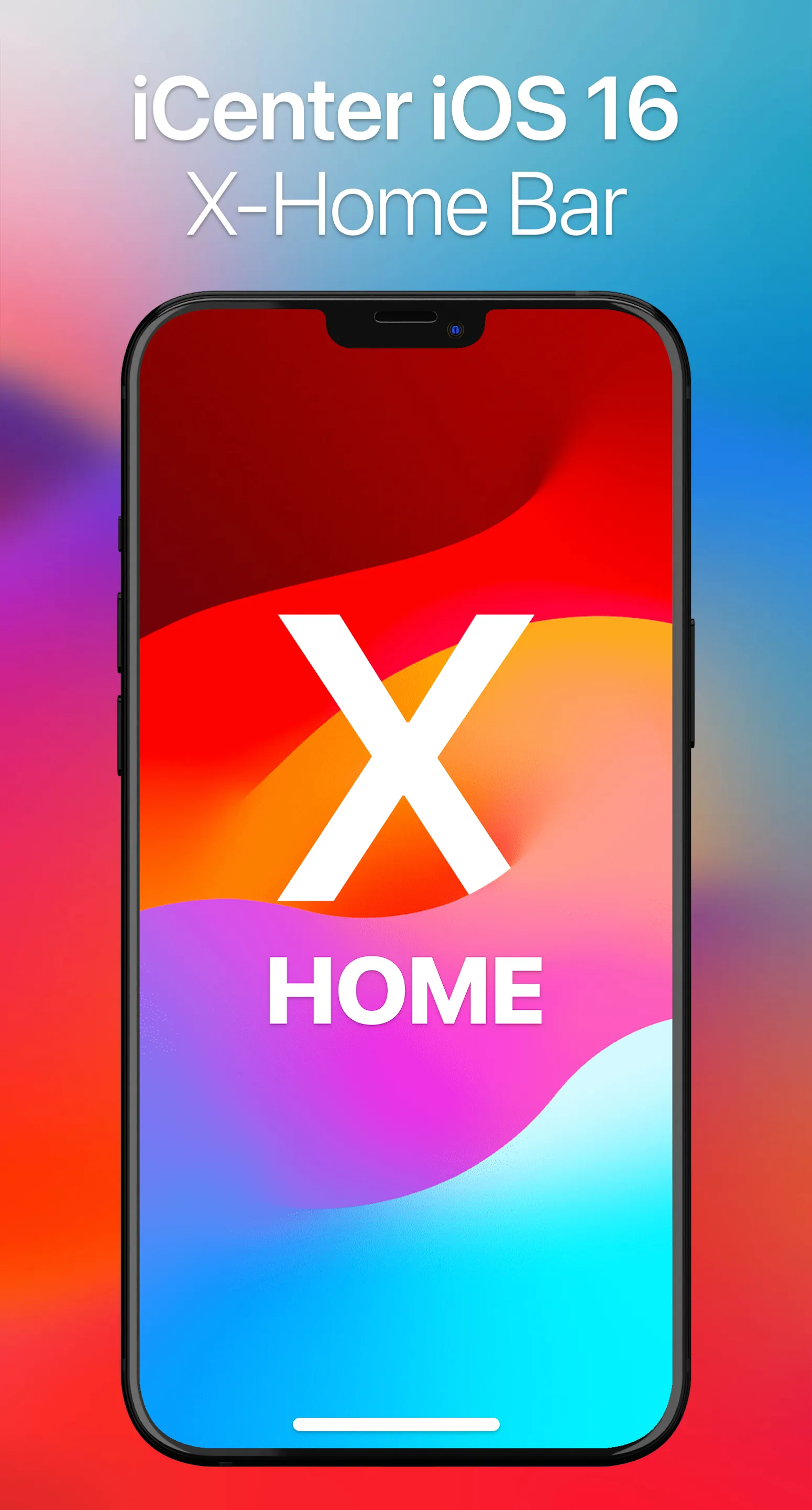 iCenter iOS 16: X - Home Bar | Indus Appstore | Screenshot