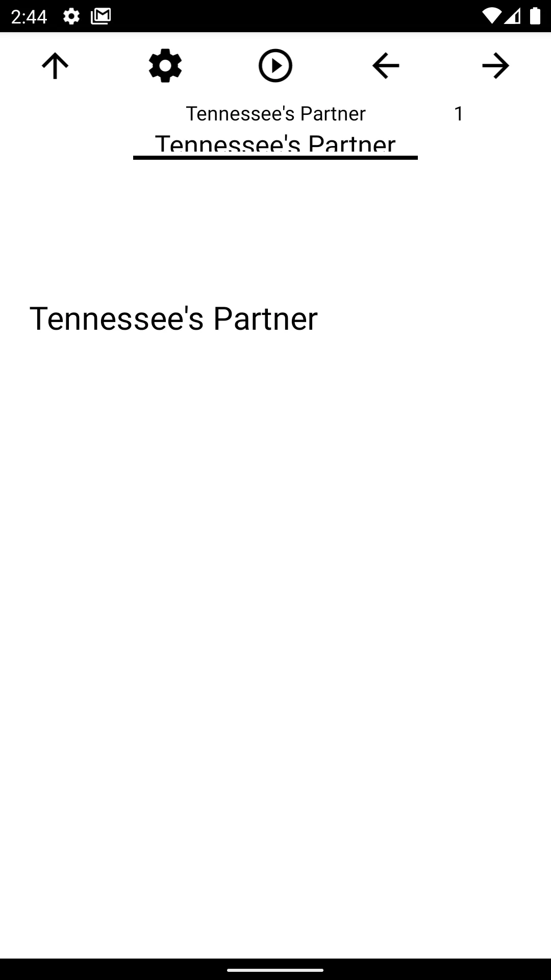 Book, Tennessee's Partner | Indus Appstore | Screenshot