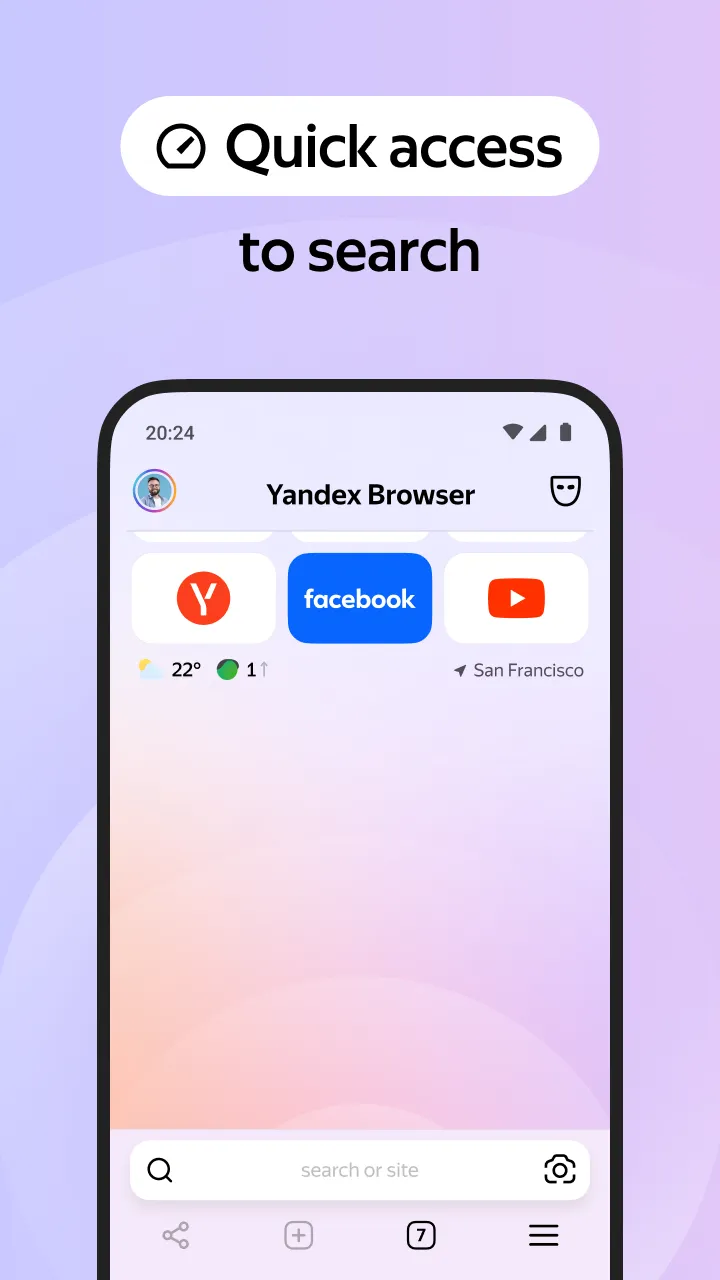 Yandex Browser with Protect | Indus Appstore | Screenshot