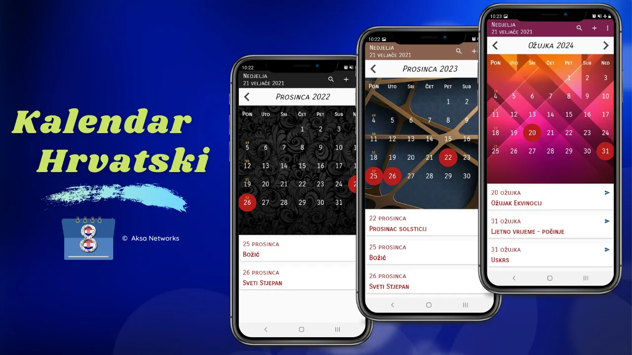 Kalendar Hrvatski 2025 | Indus Appstore | Screenshot