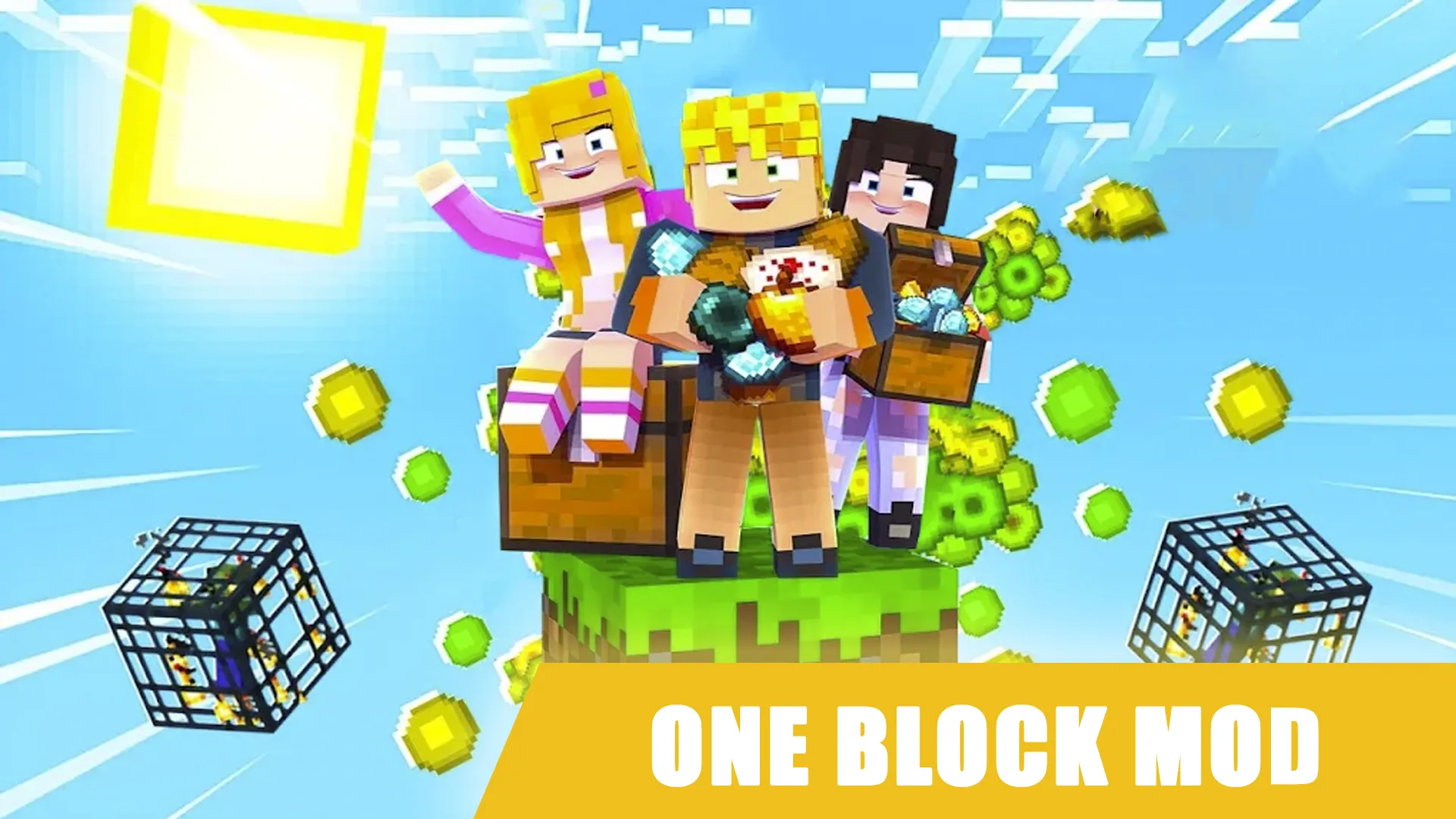 One Block for Minecraft Maps | Indus Appstore | Screenshot