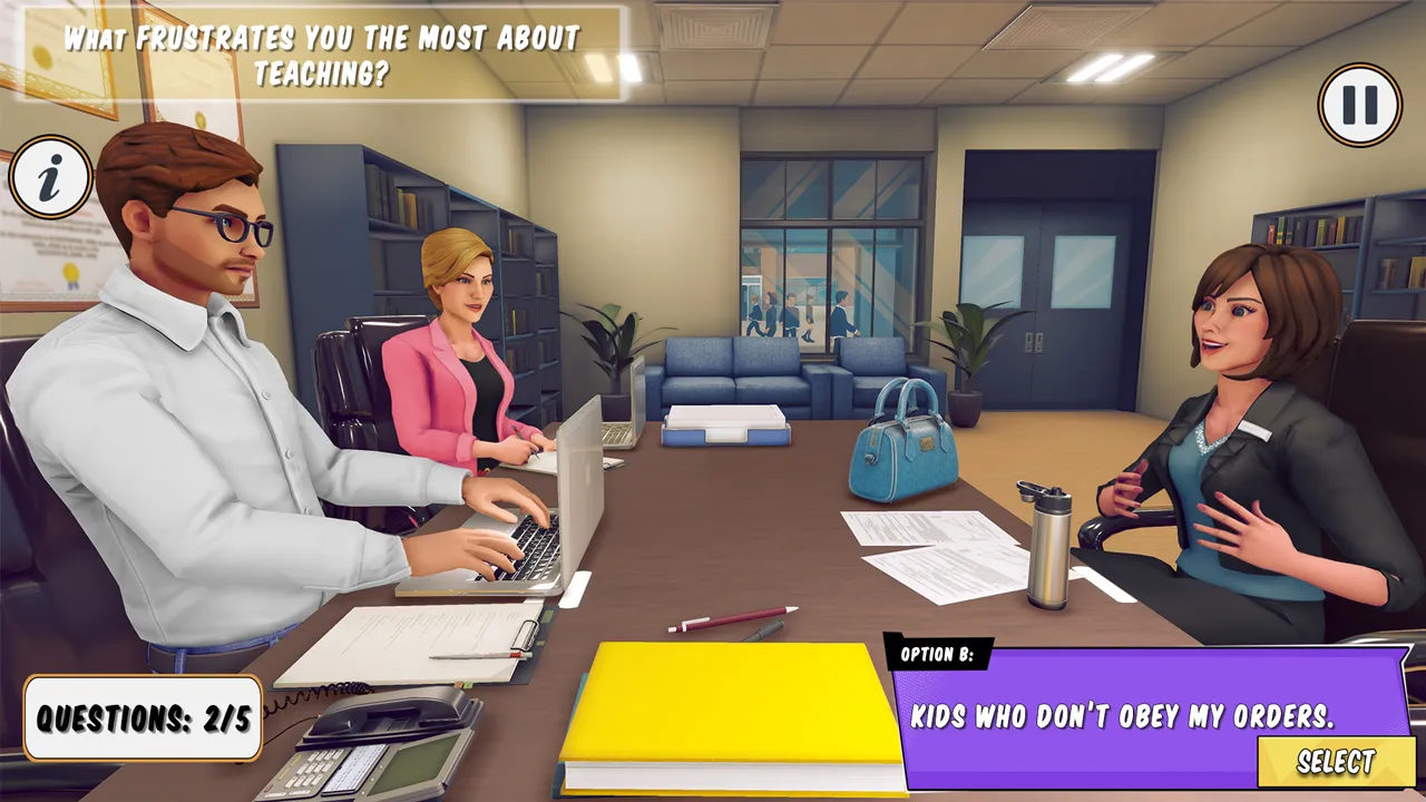 High School Teacher Simulator | Indus Appstore | Screenshot