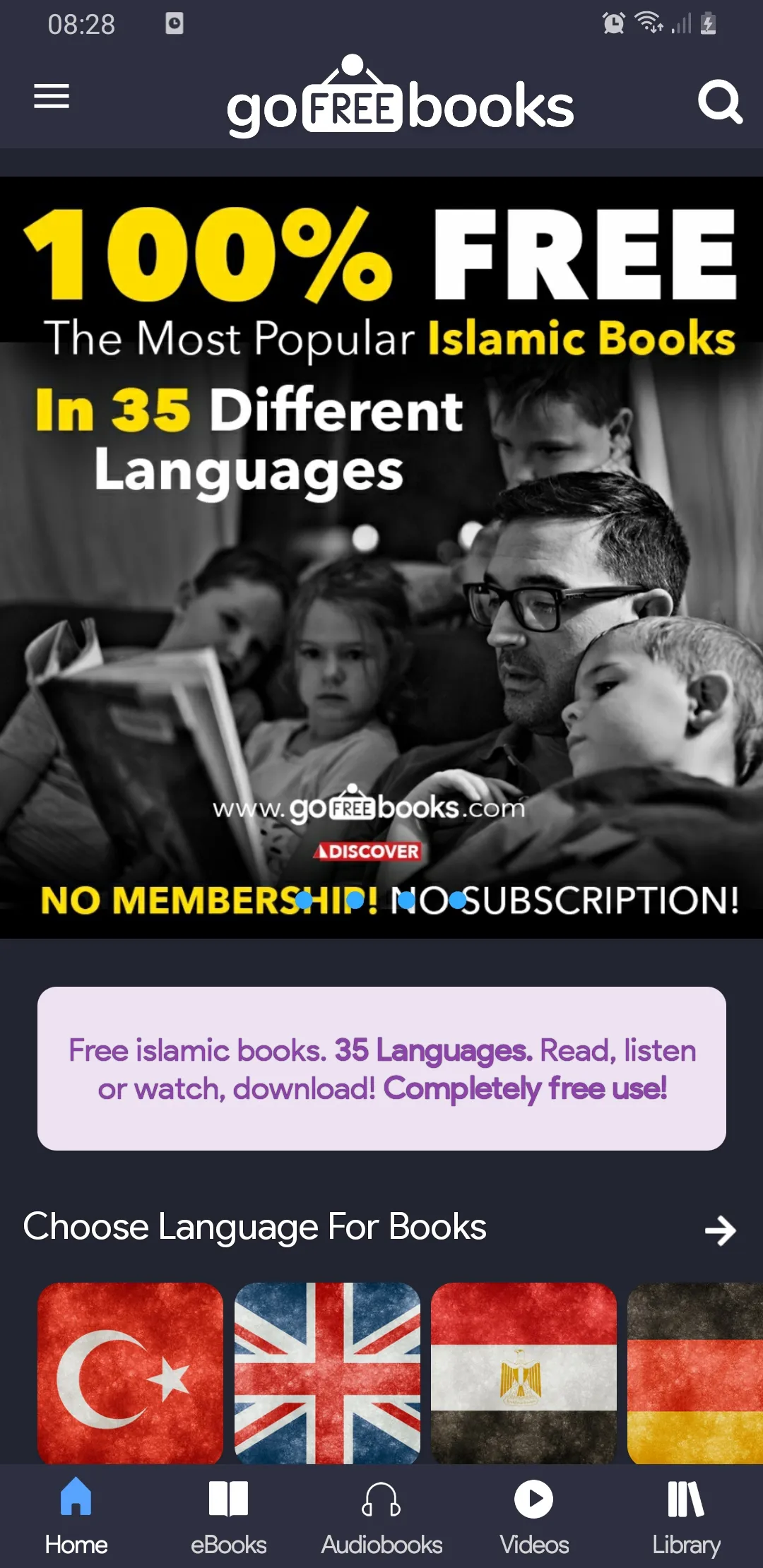 Gofreebooks | Indus Appstore | Screenshot