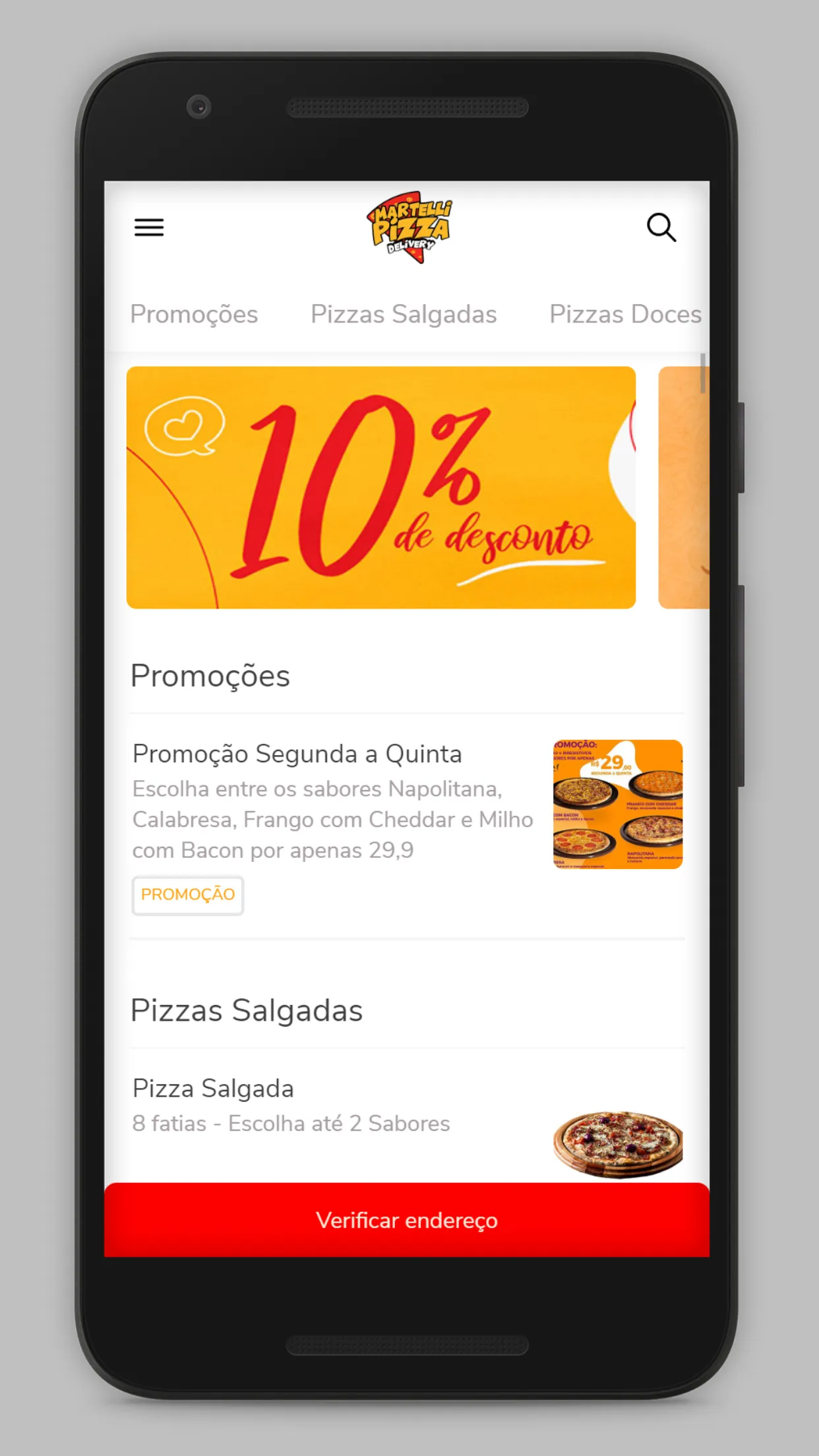 Martelli Pizza | Indus Appstore | Screenshot