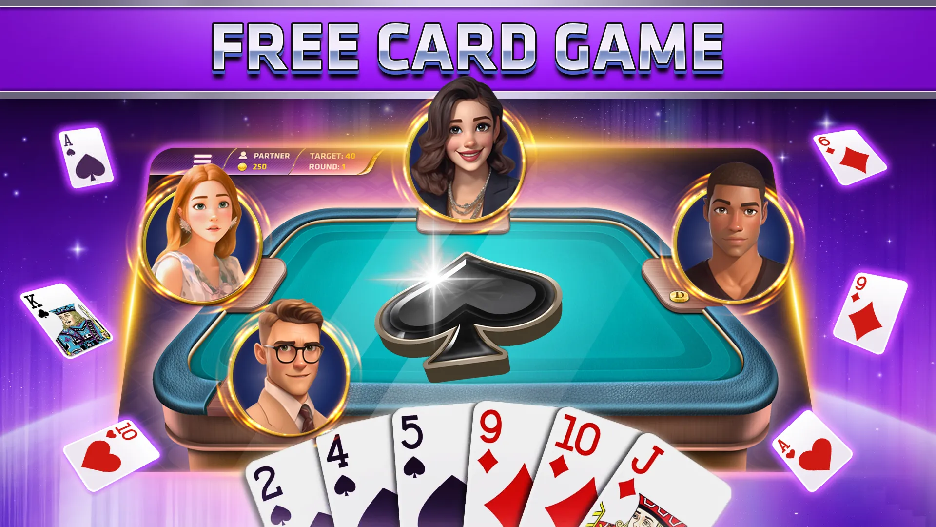 Spades: Classic Card Game | Indus Appstore | Screenshot