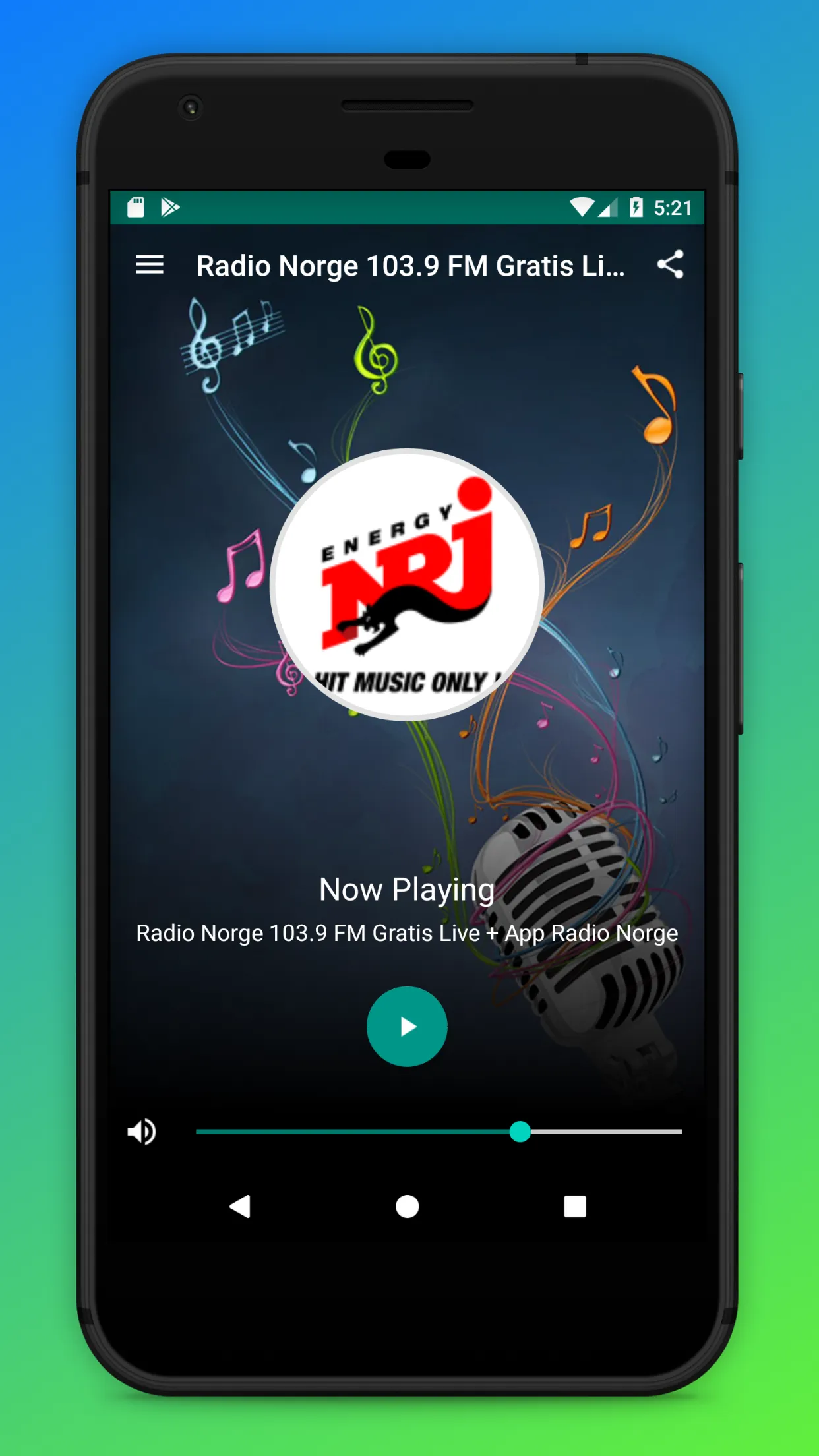 Radio Norge 103.9 FM App NO | Indus Appstore | Screenshot