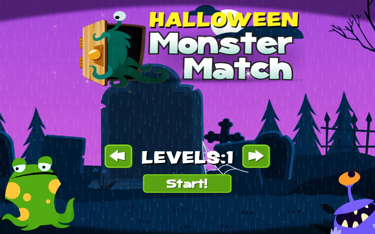 Halloween Monster Match | Indus Appstore | Screenshot