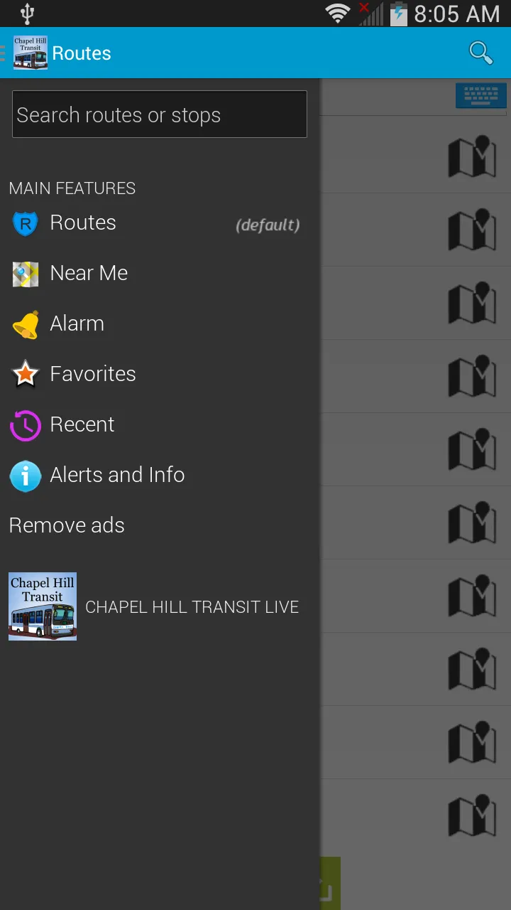 Chapel Hill Transit Live | Indus Appstore | Screenshot