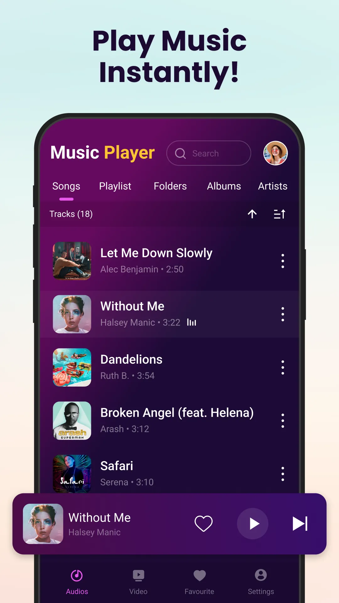 Music Player - MP3 Player | Indus Appstore | Screenshot