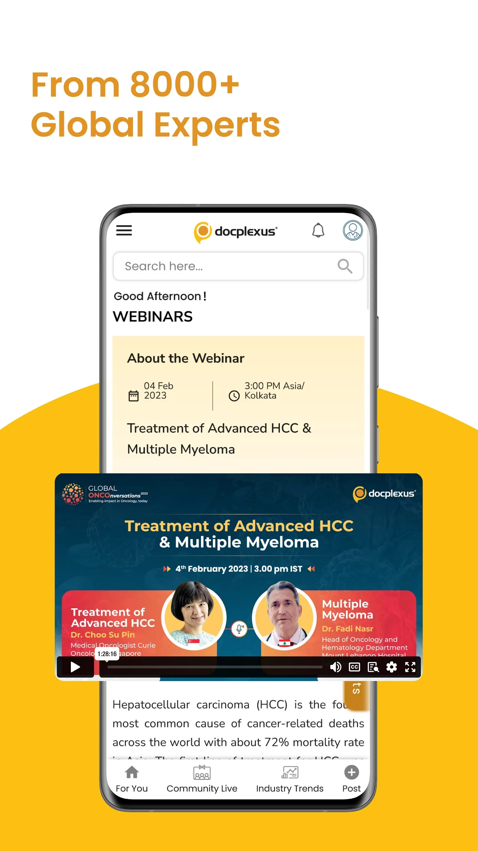 Docplexus | Indus Appstore | Screenshot