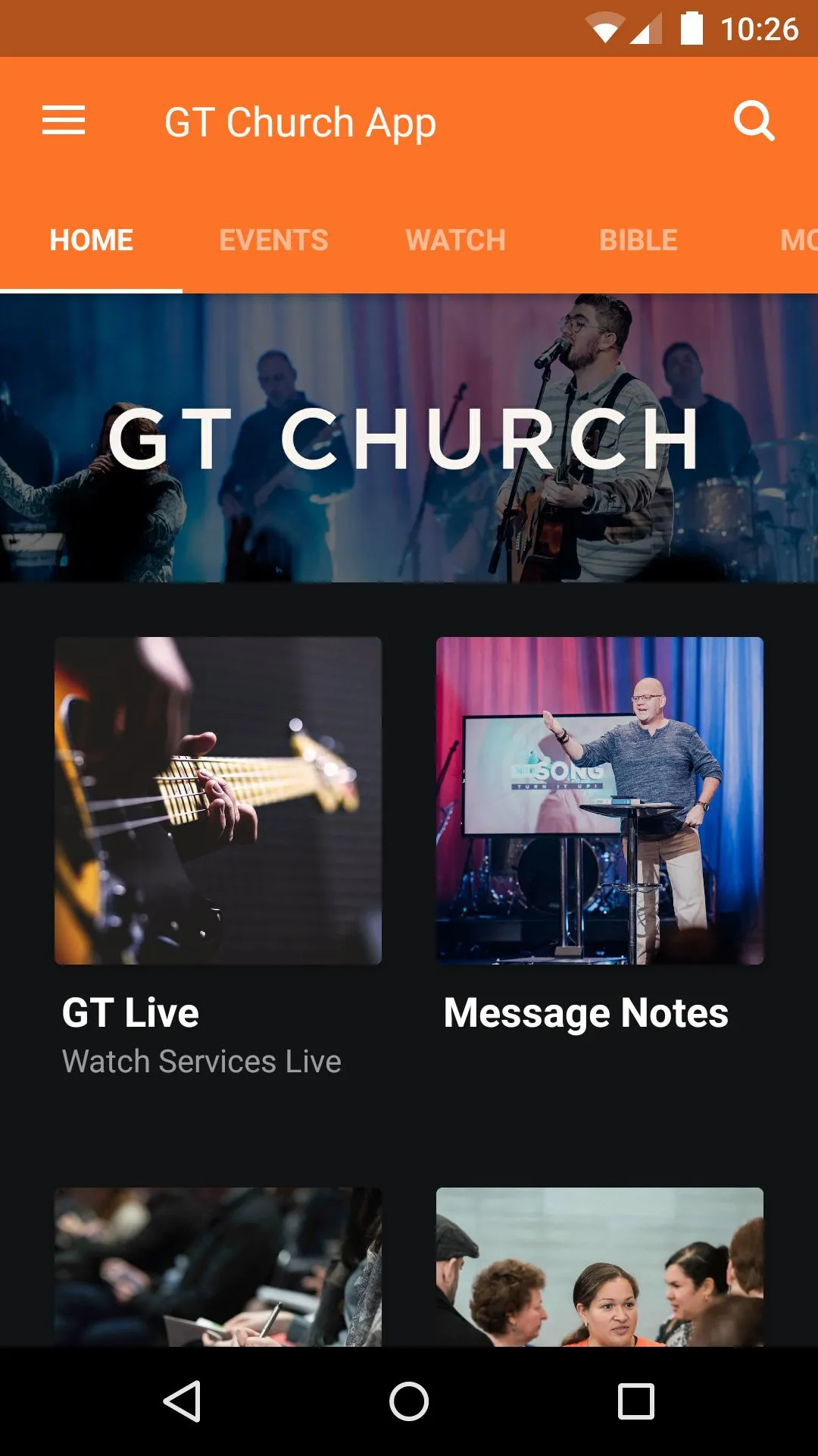 GT Church App | Indus Appstore | Screenshot