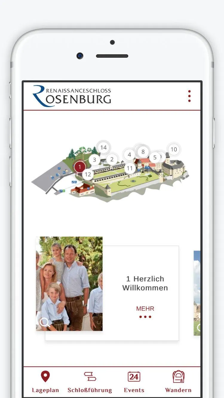 Renaissanceschloss Rosenburg | Indus Appstore | Screenshot