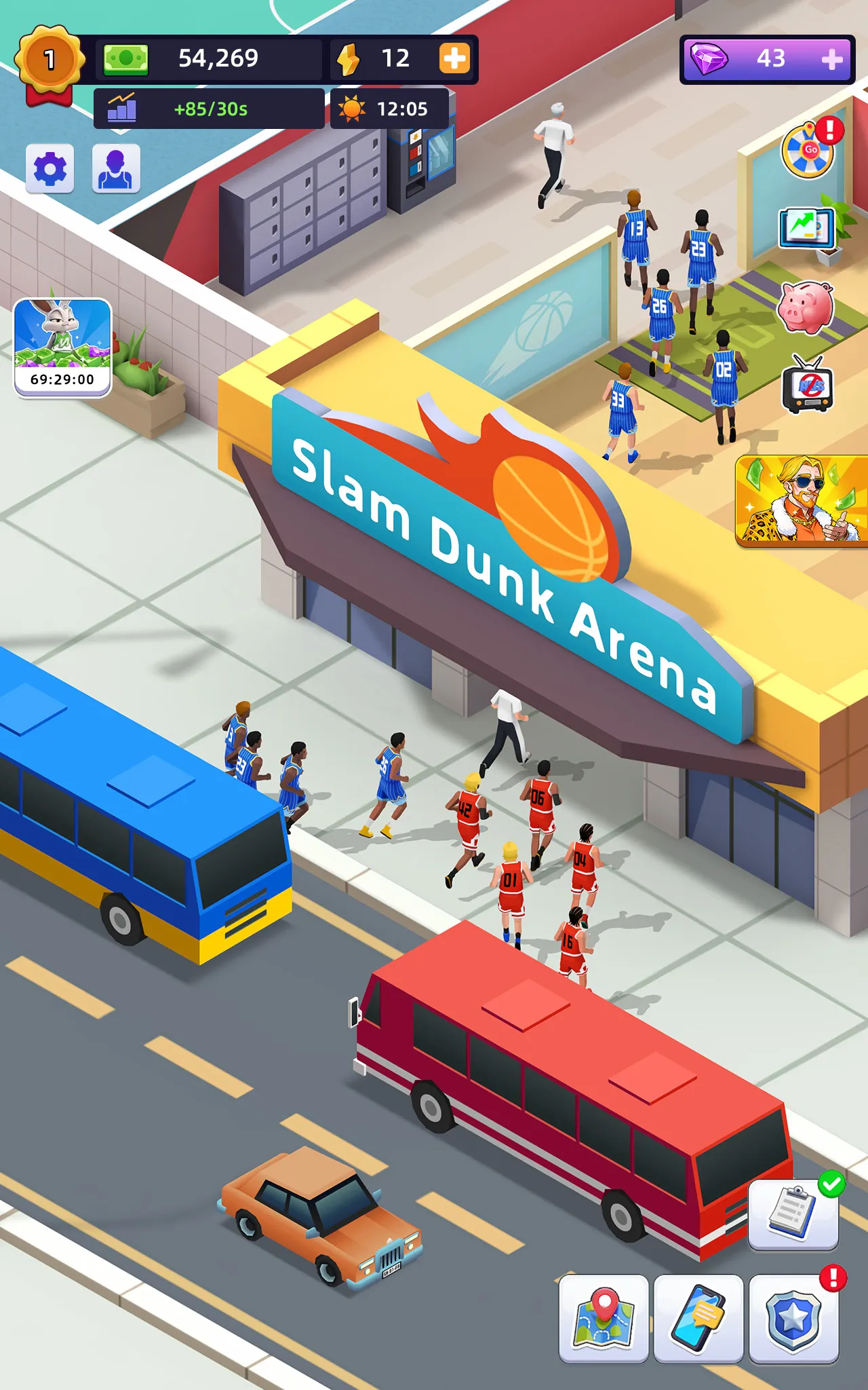 Idle Basketball Arena Tycoon | Indus Appstore | Screenshot