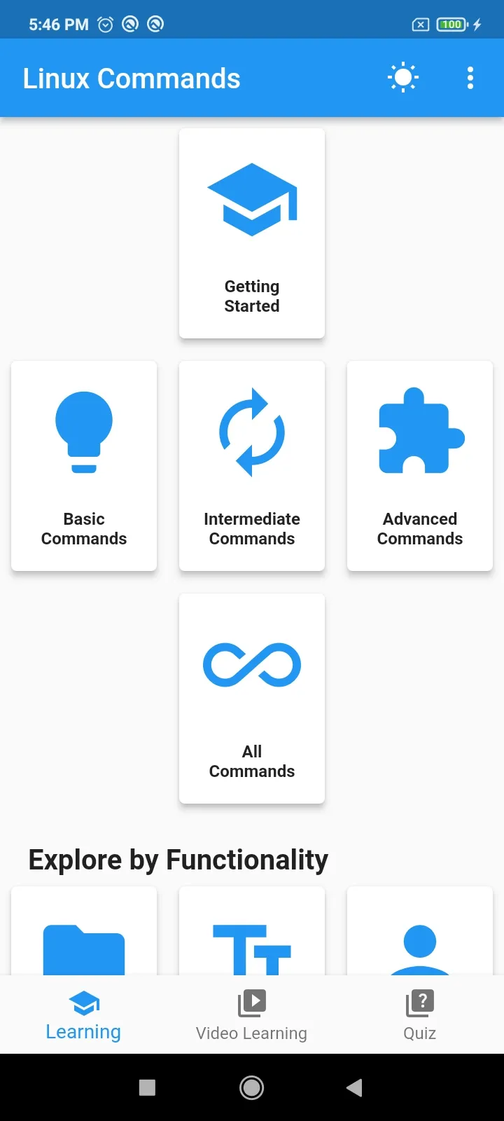 Linux Commands | Indus Appstore | Screenshot