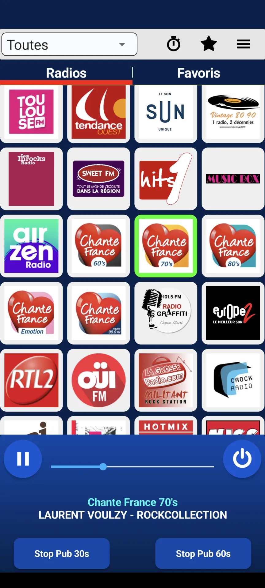 Radios Françaises | Indus Appstore | Screenshot