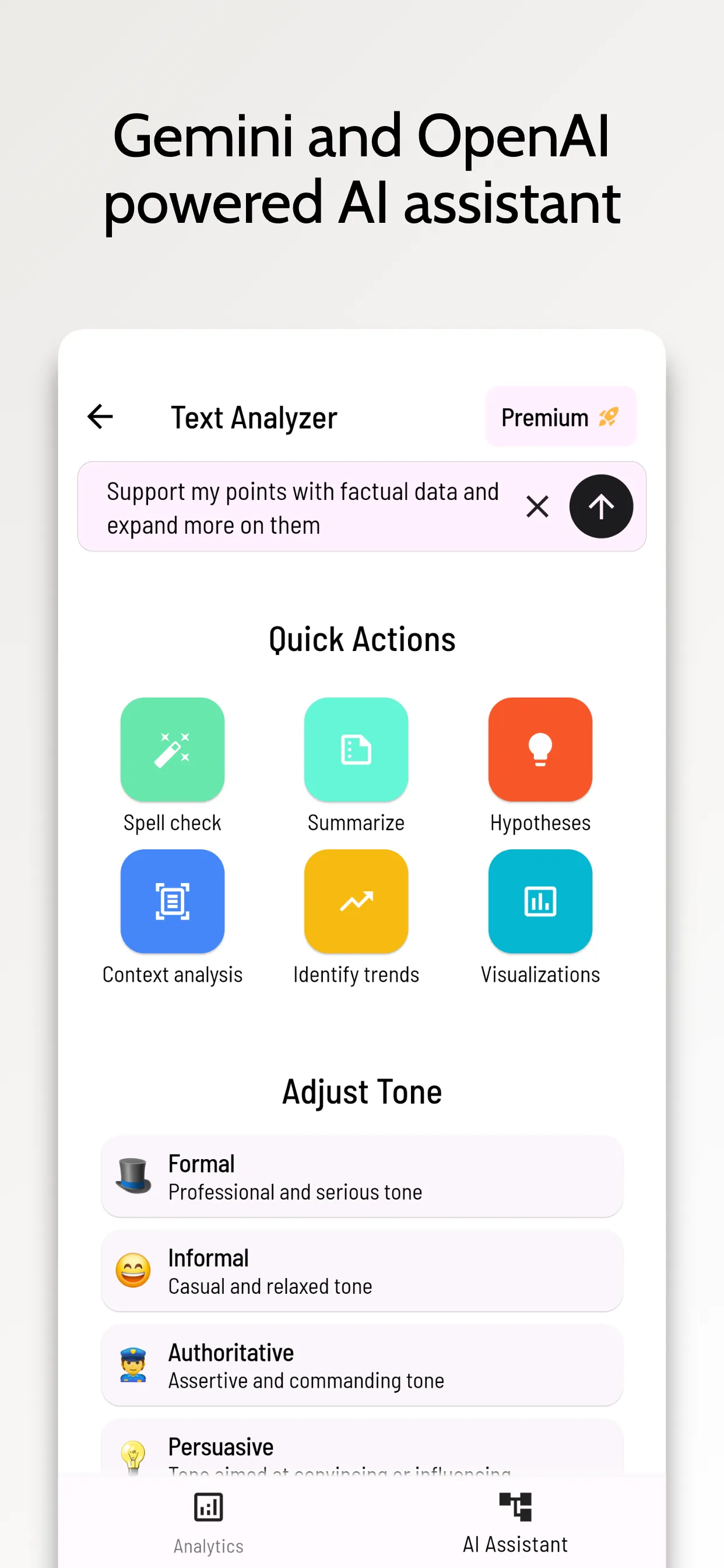 Text Analyzer AI | Indus Appstore | Screenshot