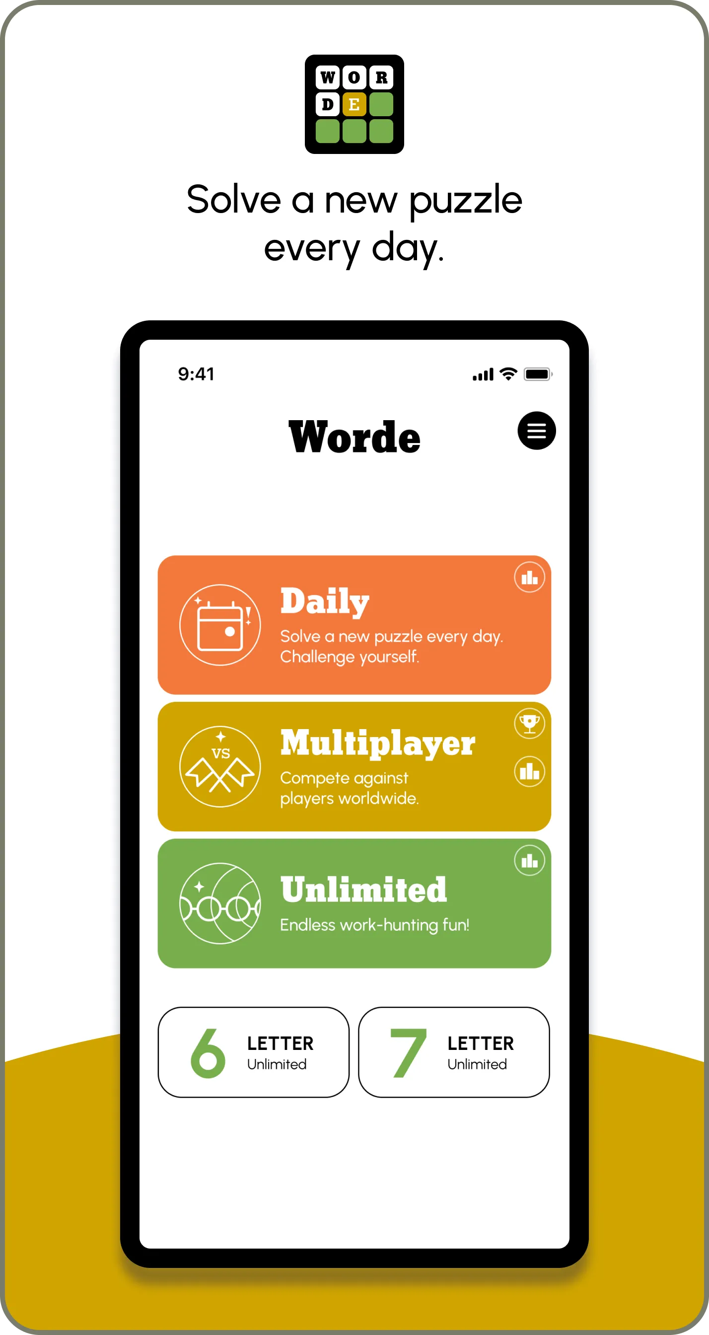 Worde: Daily & Unlimited | Indus Appstore | Screenshot