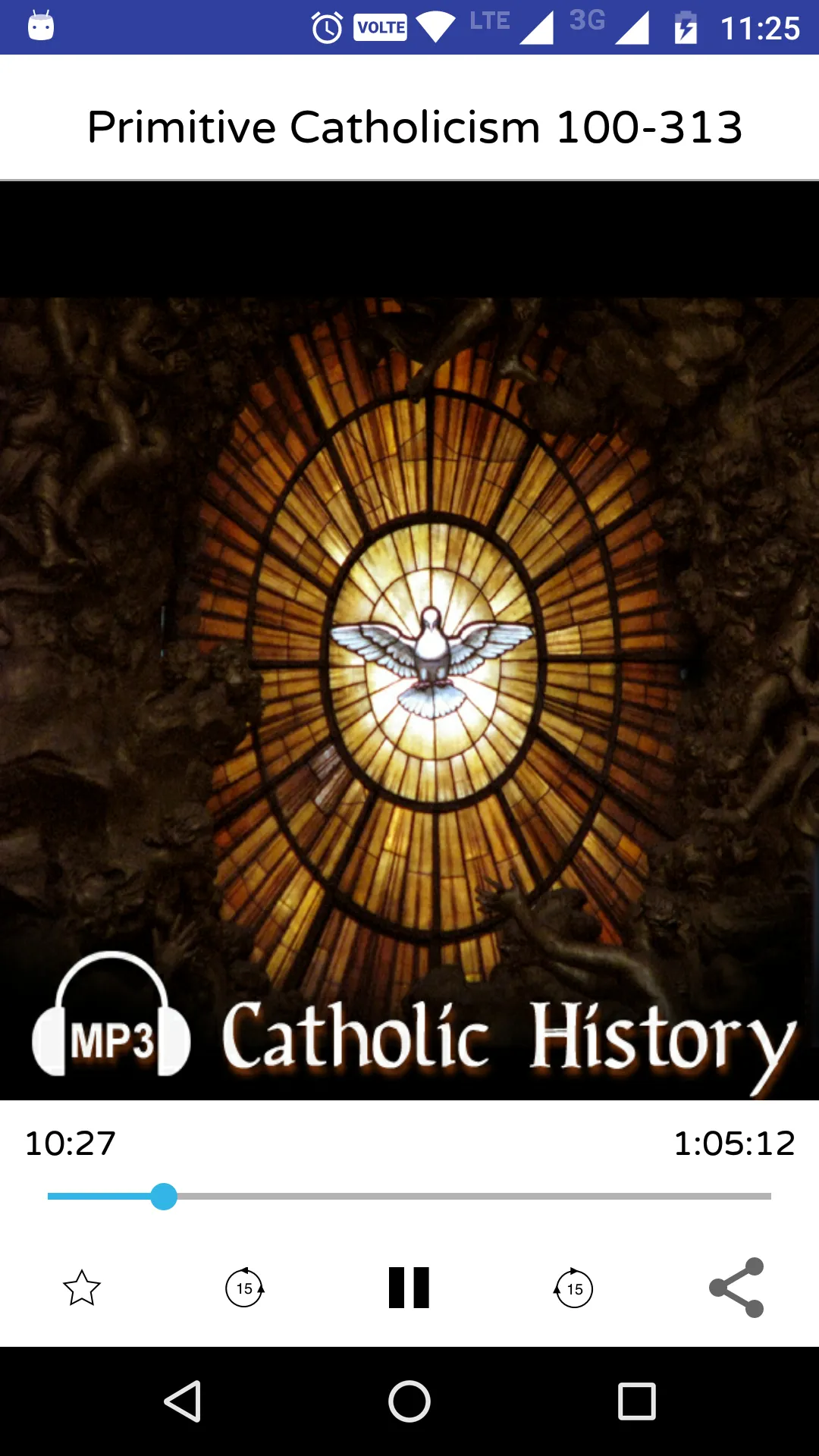 Catholic History Audio Talks | Indus Appstore | Screenshot