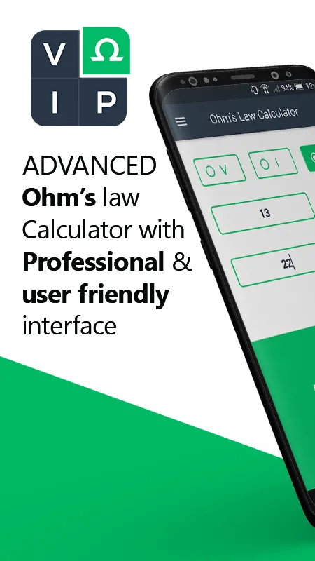 Ohms Law Calculator - Valt/Amp | Indus Appstore | Screenshot