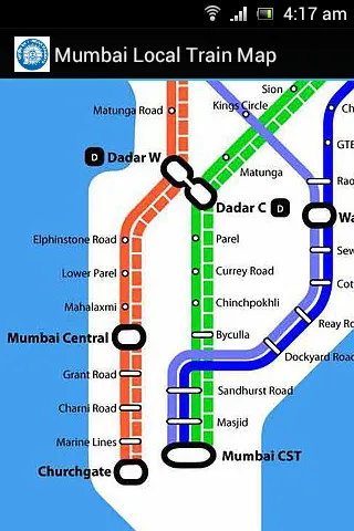 Mumbai Local Train Map | Indus Appstore | Screenshot