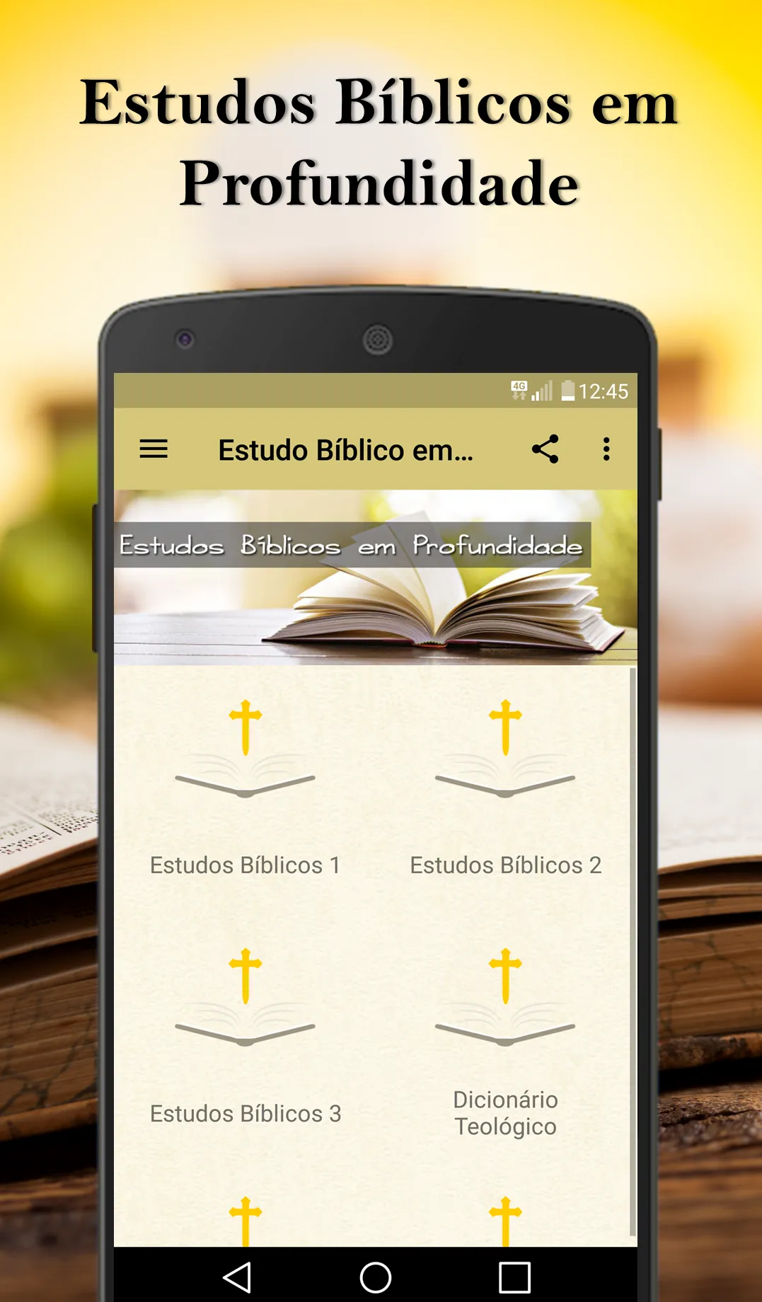 Estudo Bíblico em Profundidade | Indus Appstore | Screenshot