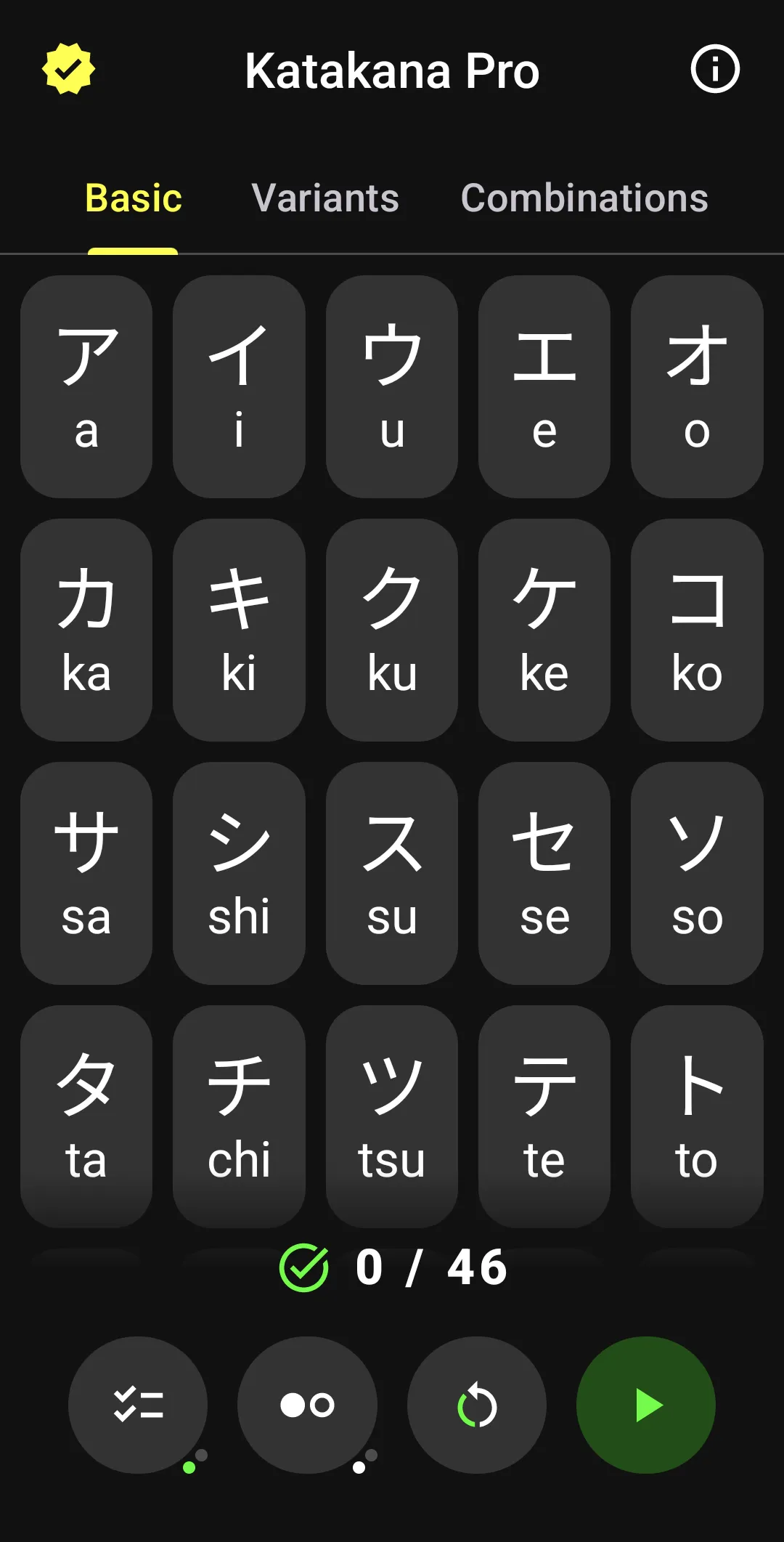 Katakana Pro | Indus Appstore | Screenshot