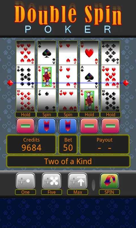 Double Spin Poker | Indus Appstore | Screenshot