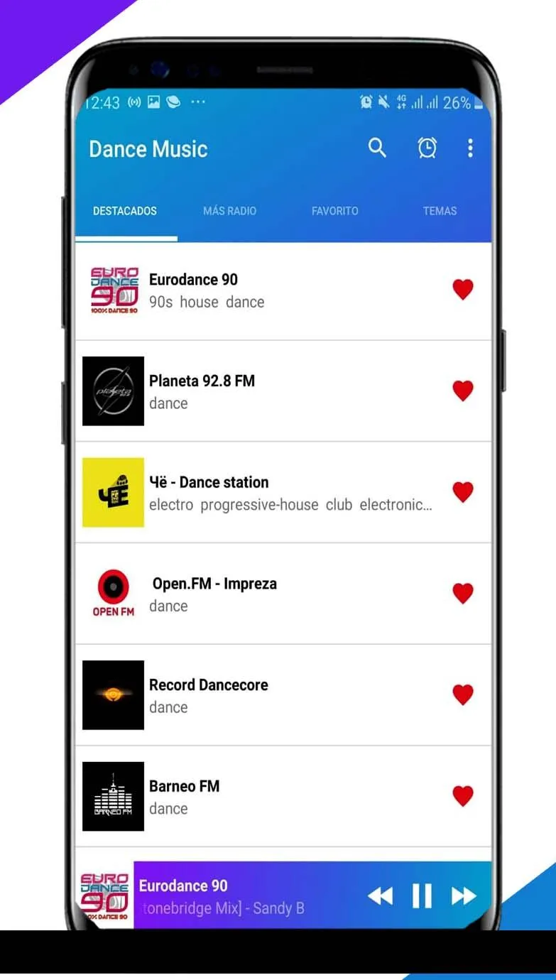 90s Dance Music | Indus Appstore | Screenshot