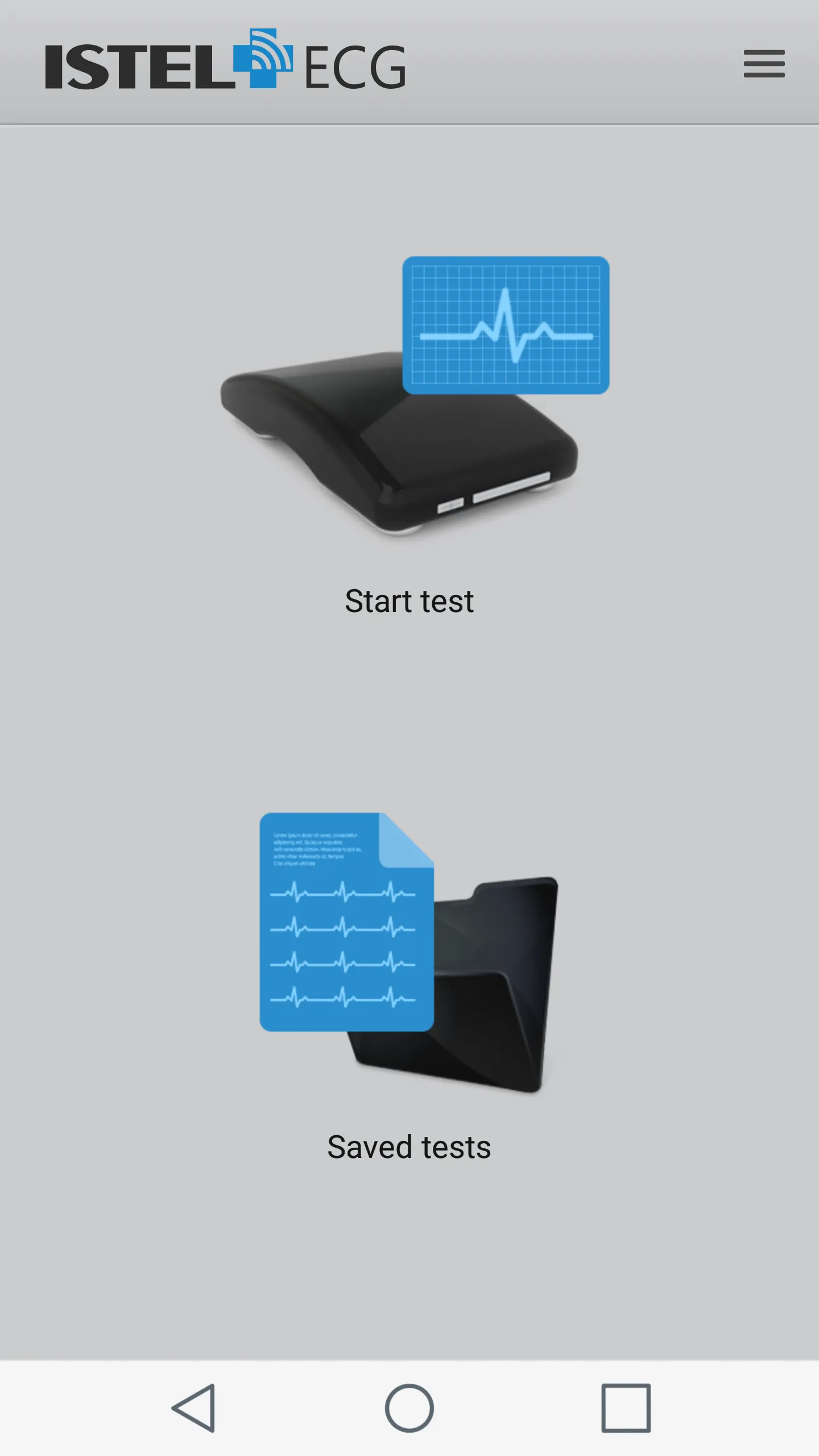 Istel ECG | Indus Appstore | Screenshot