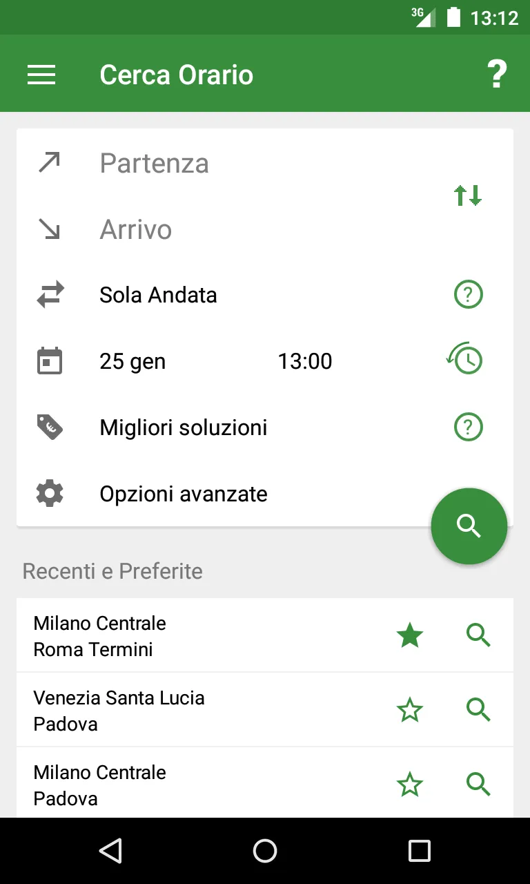 Train Timetable Italy | Indus Appstore | Screenshot