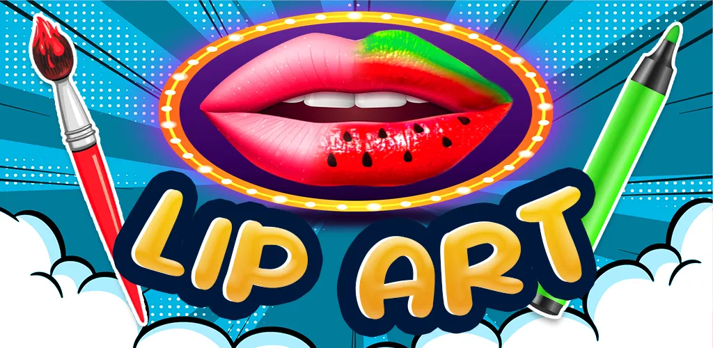 Lipstick Lip Art: Makeup Games | Indus Appstore | Screenshot