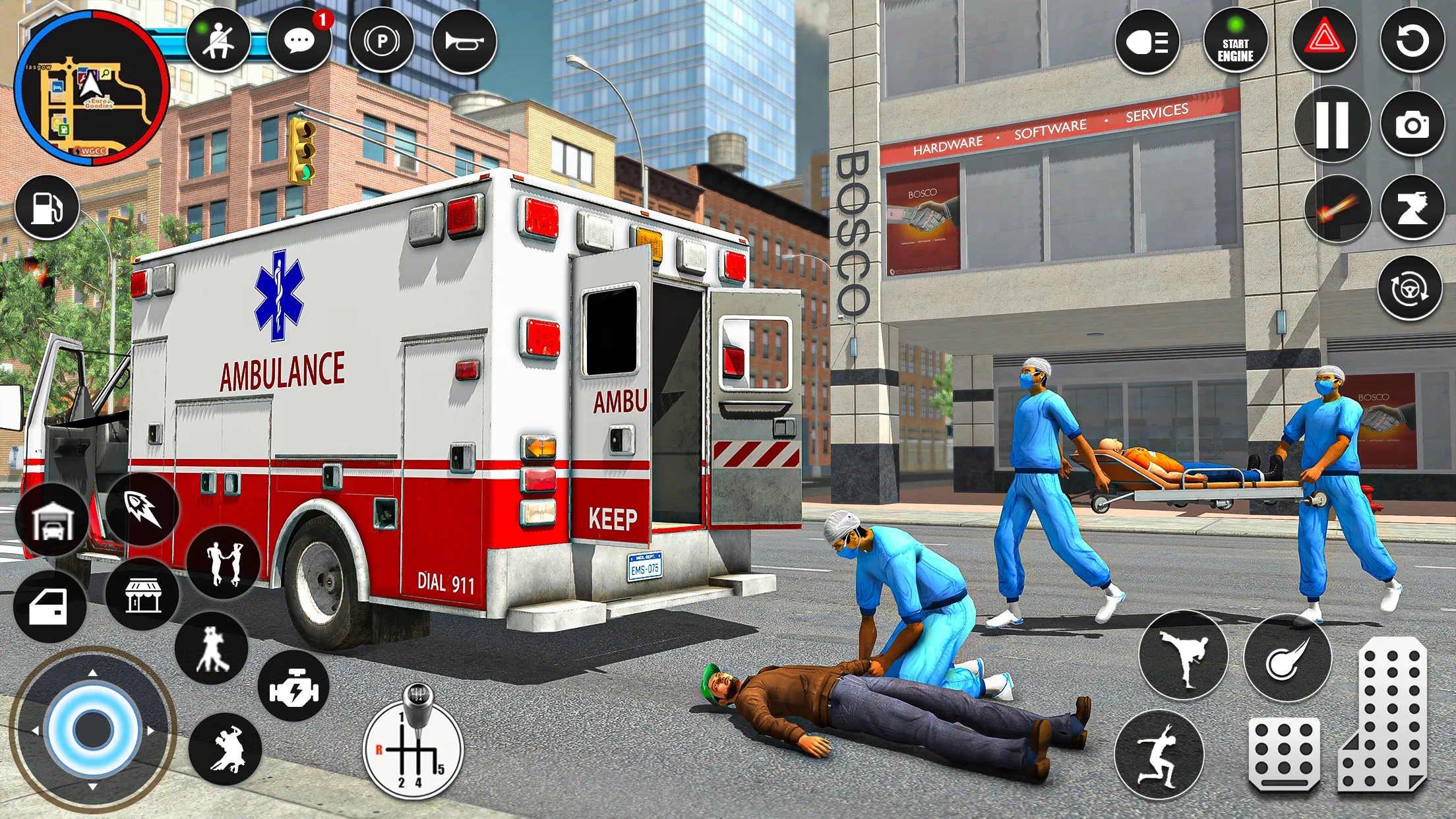 Ambulance Rescue Doctor Games | Indus Appstore | Screenshot