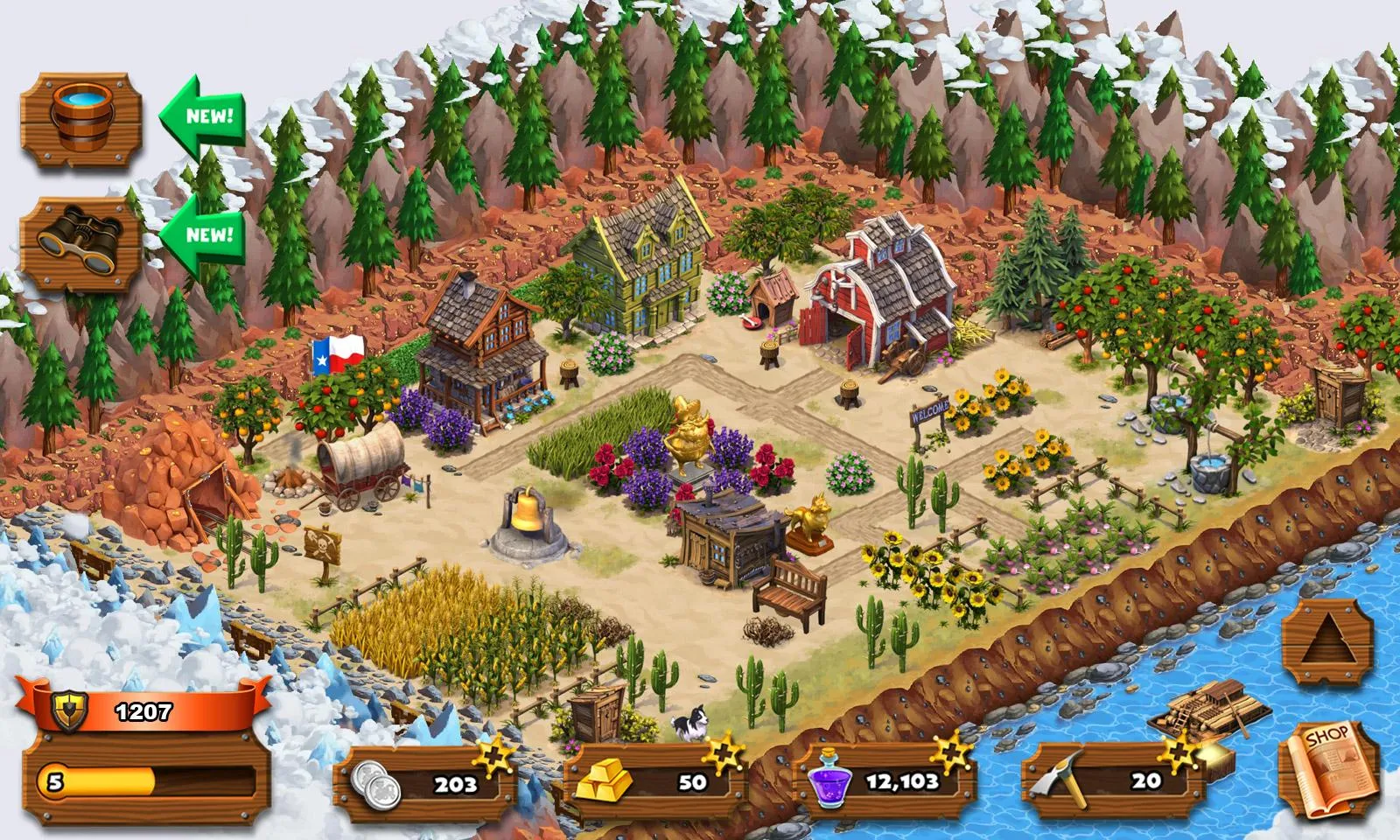 Goldrush: Westward Settlers! | Indus Appstore | Screenshot