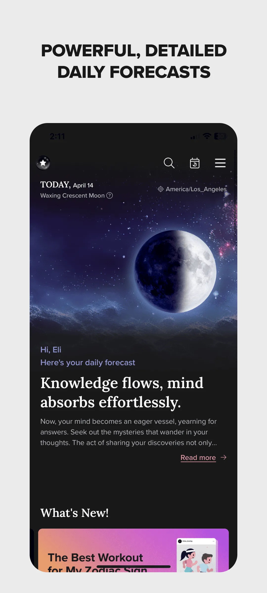 FORCETELLER Astrology & Zodiac | Indus Appstore | Screenshot