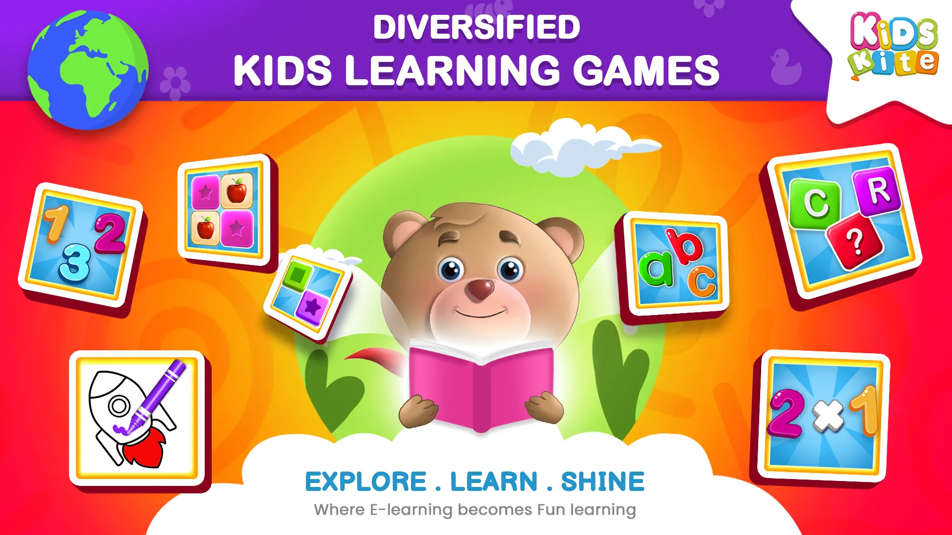 KidsKite - Learning Games 2-7 | Indus Appstore | Screenshot