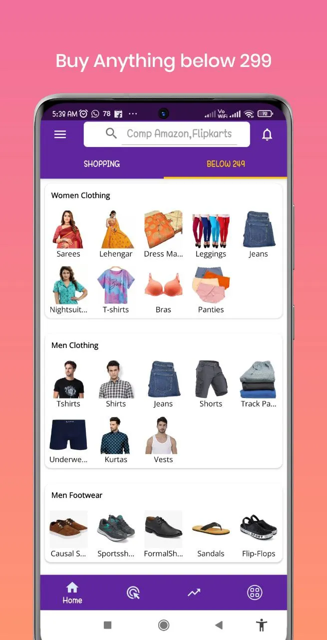 Buy anything 299 - 1Shop | Indus Appstore | Screenshot