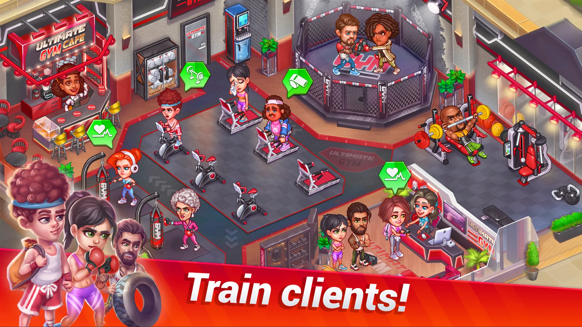 Fitness Tycoon GYM | Indus Appstore | Screenshot