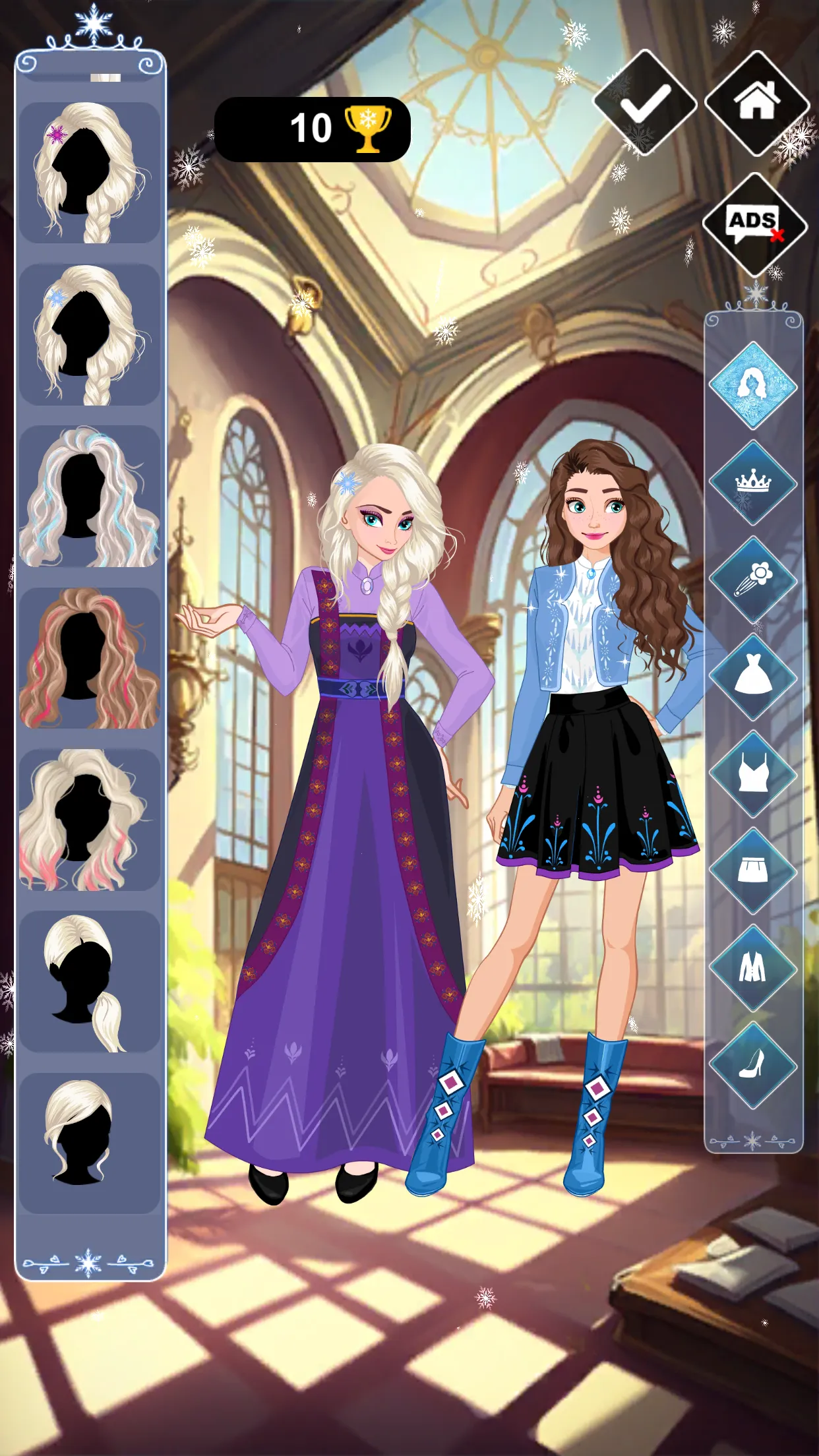 Icy or Fire dress up game | Indus Appstore | Screenshot