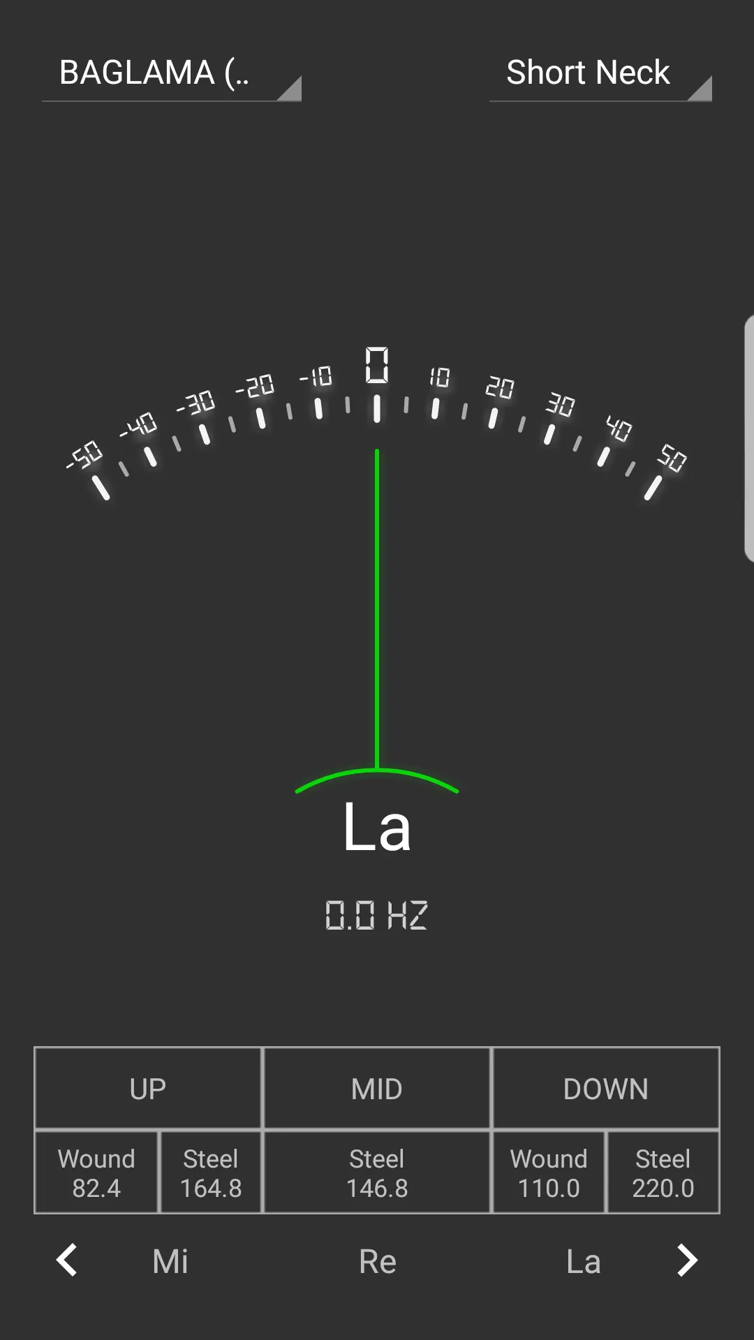 Baglama Tuner | Indus Appstore | Screenshot