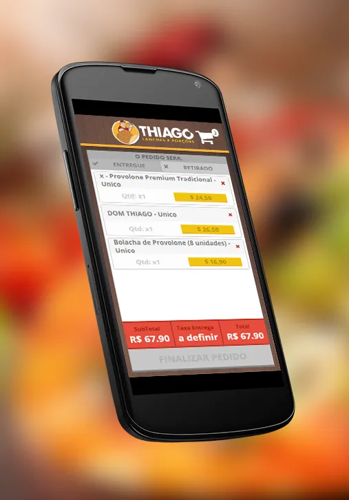 Thiago Lanches e Pizzas | Indus Appstore | Screenshot